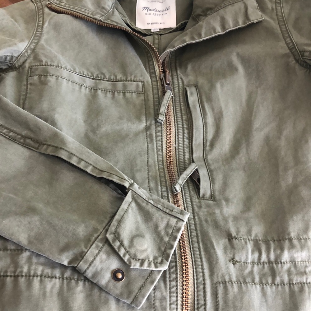 NWOT Madewell Green Jacket - Picture 4 of 5